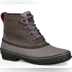 Men's Zetik Waterproof Leather Duck Boots uggs